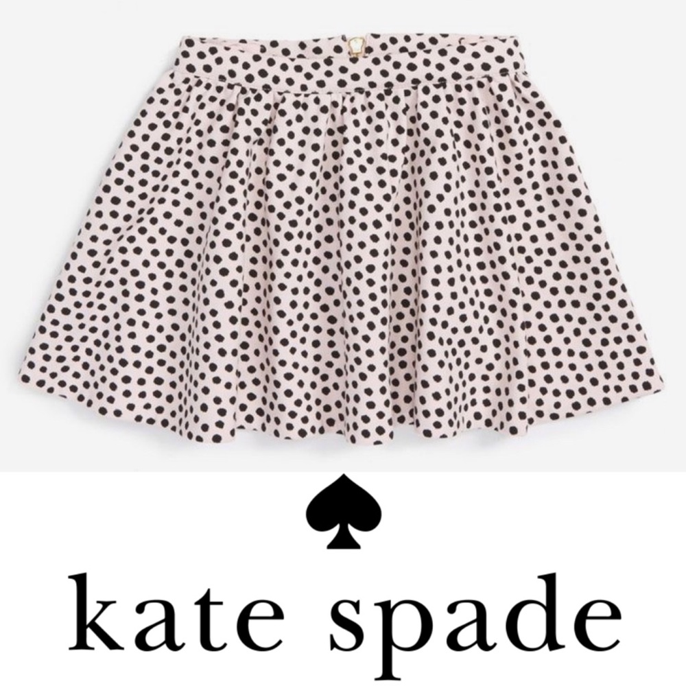 Kate Spade little girl “coreen polka dot skirt”